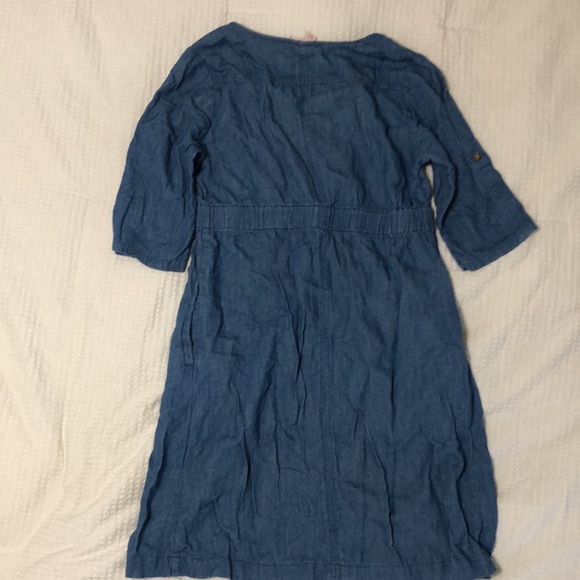 Isabel Maternity Dress SZ XS nursing denim light - Picture 3 of 4